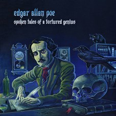 Edgar Allan Poe Spoken Tales of a Tortured Genius !  Métal Blanc Connaitre Dieu ton Papa