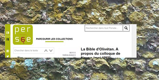 La Bible d'Olivétan. A propos du colloque de Noyon