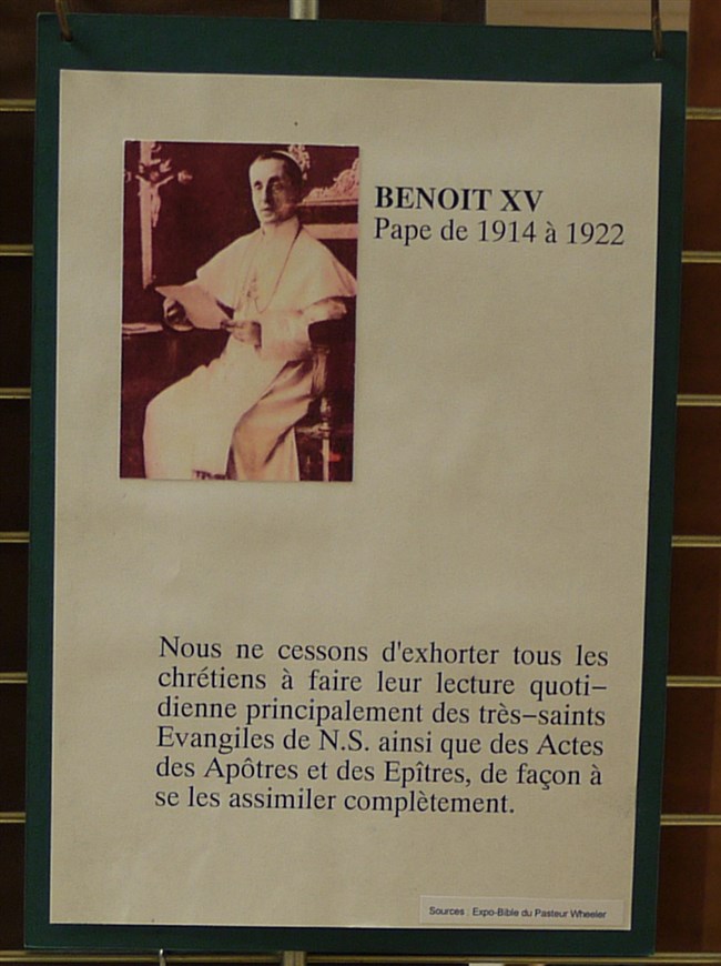 Giacomo Benoît XV 1914 - 1922
