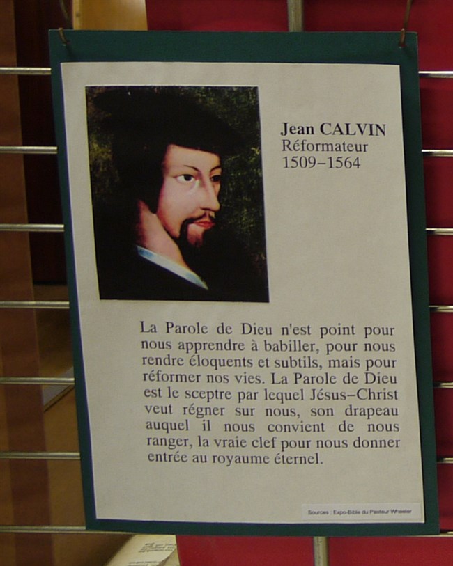 Jean Calvin 1059 - 1564